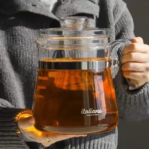 주전자 티포트 티팟 약탕기 내열유리 보일링 예쁜 직화 열탕기 3size