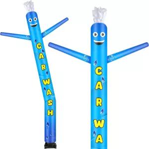 비오라화이트 20피트 높이의 세차장 풍선 튜브 남자 야외 장식 광고 사업을 위해 춤추는 인형 댄서 전용