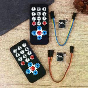 1세트 적외선 리모컨 모듈 무선 IR 수신기 모듈 DIY 키트 HX1838