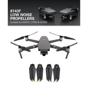 DJI Mavic 2 Pro Zoom 8743 저소음 프로펠러 퀵 릴리즈 접이식 날 블레이드 예비 부품 드론 악세사리 날개