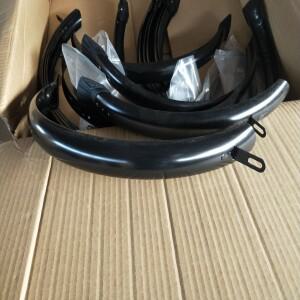 접이식 자전거 머드가드 플라스틱 스틸 진흙 타일 20 인치 학생 펜더