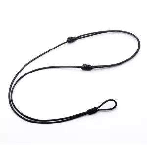 가죽 목걸이 끈 펜던트 반지 DIY 블랙 줄 꼬임 공예