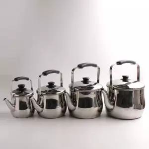 들통형 보리차주전자 스텐 물 미니 작은 커피보리차 주전자 냄비 스테인레스 리스 대형 소형 대용량 끓이는