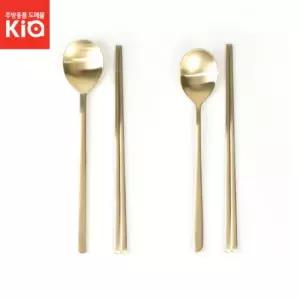 유기 수저세트 방짜 놋수저 놋그릇 받침대유기젓가락 선물용 부부 고급 숟가락