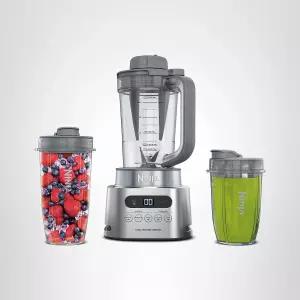 닌자 SS151 트위스티 블렌더 듀오 고속 1600 WP 스무디 메이커 영양소 추출기* 5가지 기능 스프레드 앤