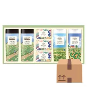 애경 케라시스 퍼퓸 18호 선물세트 1박스(4세트) 설 추석 선물 샴푸 비누 바디워시