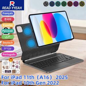 아이패드 호환용 매직 무선 키보드 A16 2025 케이스 에어 6 11 프로 13 12.9 4 5
