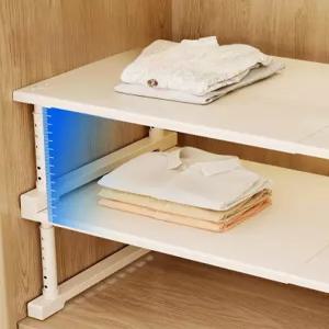 길이조절 다용도 옷장선반 펜트리 수납 무타공 파티션