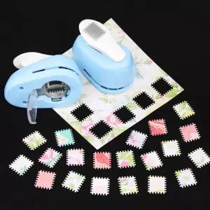 우표 모양 펀칭기 추억 만들기 펀치 모양 다꾸 미니 스탬프 DIY 우표 커팅기