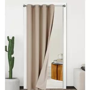 중문커튼 베란다 현관 가리개 두꺼운 누빔 바람막이 패딩 겨울용 커튼