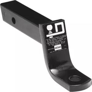 드로우타이트 40344 9인치 퀵 로딩 볼 마운트(7500파운드 1인치 홀 2-3/4인치 상승 4인치 드롭) 블랙