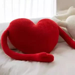 귀여운 하트 모양 베개 소파 침대 쿠션 장식 커플 여자친구 생일 선물