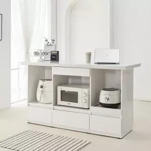 (수도권무료) 엠버M 1500 인조대리석 홈바 테이블 서랍형 BJM227