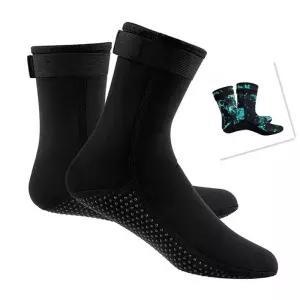 낚시신발 수영 다이빙 스노클링 양말 따뜻한 미끄럼 방지 긴 튜브 낚시 계류화 네오프렌 내마모성 통기성