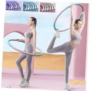 지압 훌라후프 성장기 다이어트 분리형 무소음 훌라후프 홈트 실내 운동