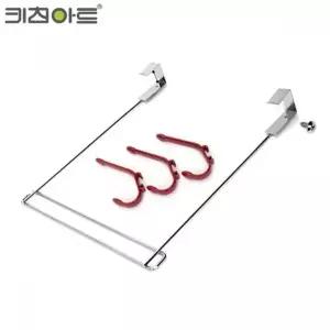 [키친아트]고품질 키친아트 문걸이 도어후크 1단 도어훅 옷걸이 옷커버 WFI74A...