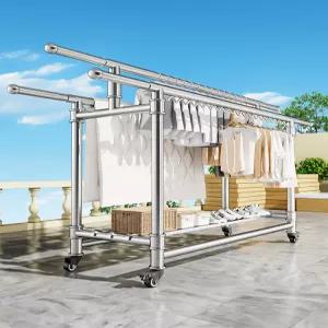 빨래 건조대 수건 가정용 신발 이동식 이불 대형 야외