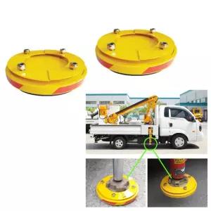 크레인 사다리차 스카이차 고소차 아웃트리거 받침대 2p 사다리차받침대 크레인받침대 안전발판