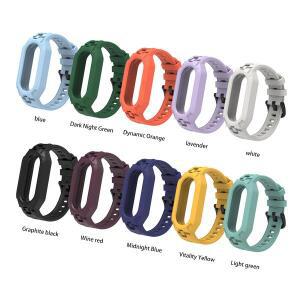 샤오미 미 밴드 9 8 7 6 5 호환용 핫 실리콘 스트랩, 교체용 소프트 TPU 케이스 스마트워치 손목밴드, 샤오