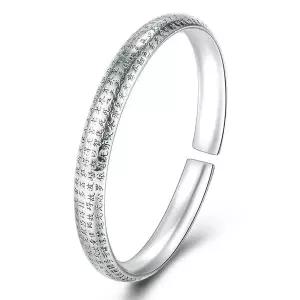 [골드스마일]반야심경 은팔찌 실버 불경 팔찌