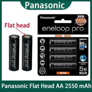 Panasonic Enelope  배터리 프로 플랫 헤드 AA 2550mAh 1.2V NI-MH 카메라 손전등 장난감 미리 충전된