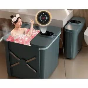 접이식욕조 온열욕조 1인 사우나 반신욕조 용