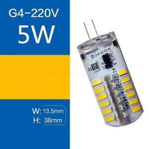 G4 LED 전구 램프 SMD 3014 DC 12V AC 220V 3W 5W 10W 12W