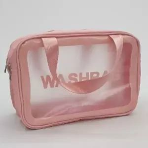 아쿠아백 메쉬 방수 트윈 2단 수영가방 핑크 대형-WFIFIFQ