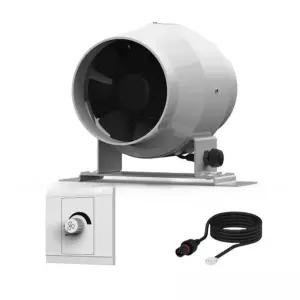 덕트 고깃집 식당 주방 원형 환풍기 무음팬 배기팬 후드 환기