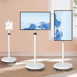 90도 원룸 범용모델 이동식 TV스탠드 룸앤티비 무타공 43인치 티비거치대 90도