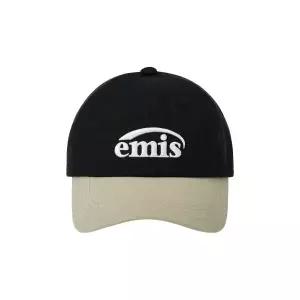 EMIS 이미스 NEW LOGO MIX BALL CAP(RENEWAL)-BEIGE/BLACK 544361