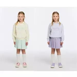 [NS홈쇼핑]베네통키즈 여아 리본 맨투맨 스커트 세트 QAMT03611/QASK01611[35686735]