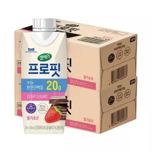 [ETV] 셀렉스 프로핏 완전단백질 딸기초코 드링크 250ml 36입 (18입 2박스)