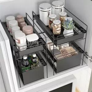 수납장 미니 철재 슬라이딩 멀티랙 수납 틈새 미니 선반