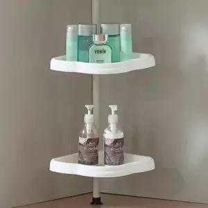 선반 5단 정리대 욕실 기둥식 물빠짐 코너 화장실