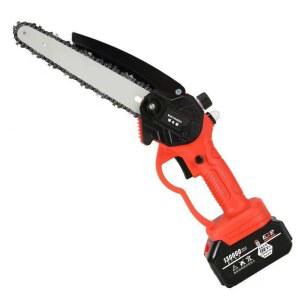 전동톱 전기톱 충전 6인치 전정 충전기 절단기 배터리 체인톱 목공 전기톱 무선 1개 5셀