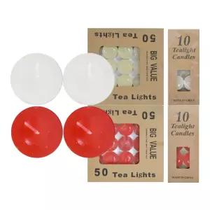 Party Club 티라이트 10입/캔들/양초/촛불/조명/미니/미니초/데코/감성/캔들초/거실/기념일/다용도/답례품