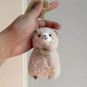 뽀글이 알파카 키링 귀여운 알파카인형 펜던트 키홀더 열쇠고리