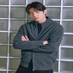 폴헴남성) 풀집업 하이넥 가디건PHE4EC1050