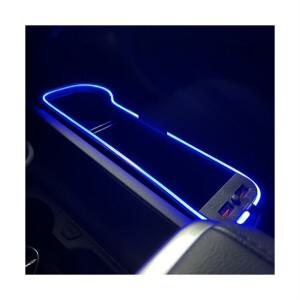 클리커스 차량용 멀티 틈새 수납 컵홀더형 QC3.0 USB 충전 사이드 포켓 CK-K400