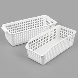 다목적 직사각 바구니 수납함 바스켓정리 소품정리함 (KYR-WFHP589)