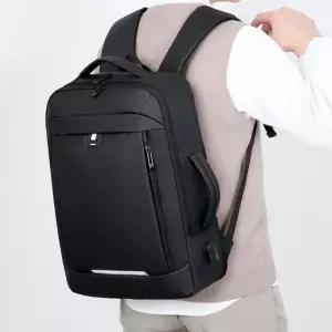 외장 충전 USB허브 터틀백 대용량 확장형 17인치 노트북 백팩 가방 노트북백팩가방 남자백팩 남성 가방