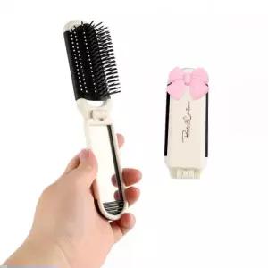 휴대용 접이식 거울 빗