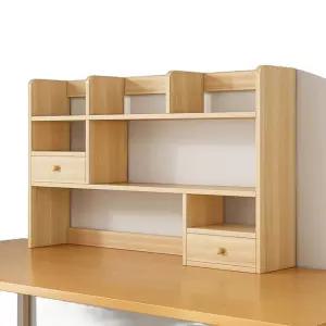 책상위선반 책꽂이 수납 철제 정리 정리함 책장 화이트