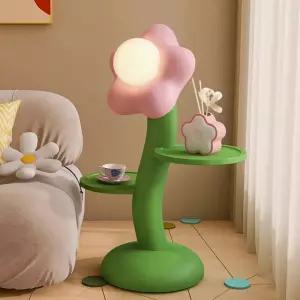 플라워 조명 장스탠드 유니크 꽃잎 포인트 플로어램프