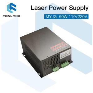 레이저 튜브 조각 절단기용 FONLAND 60W CO2 전원 공급 장치 110V/220V