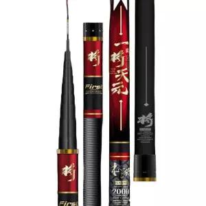 초 낚싯대 15m 장대 탄소강 향어 민물 잉어 붕어 경질