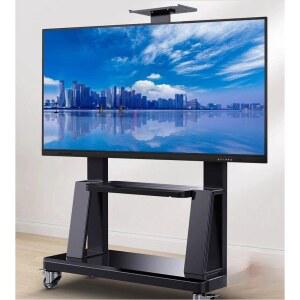 75인치 이동식 티비 거치대 tv스탠드 tv 전자칠판 전동식 플립프로 호환 1. 32-70인치 추가 수납 트레이