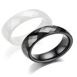 블랙 믹 남성용 흑요석반지 반지 옥 천연 및 여성용 4mm 컷 21