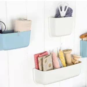 월포켓 현관문 차키 벽걸이 정리함 수납함자석 수납 펜트리 수납함 냉장고 리모컨 부착식